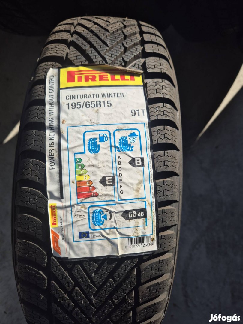 195/65r15 Pirelli téli gumi 1db új 