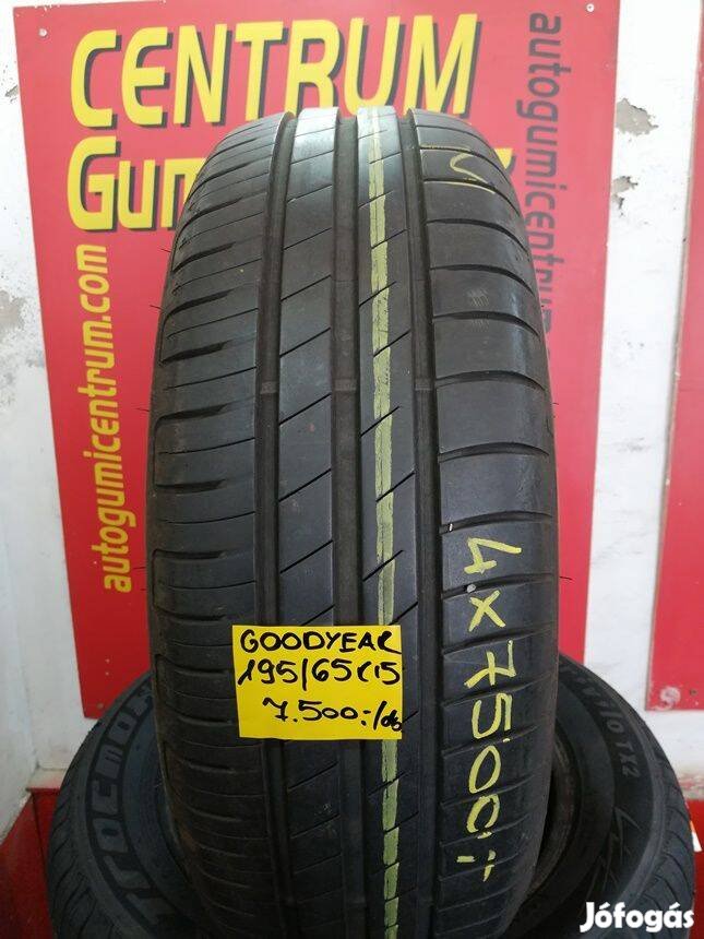 195/65r15 használt nyári gumi Goodyear 7.500 Ft