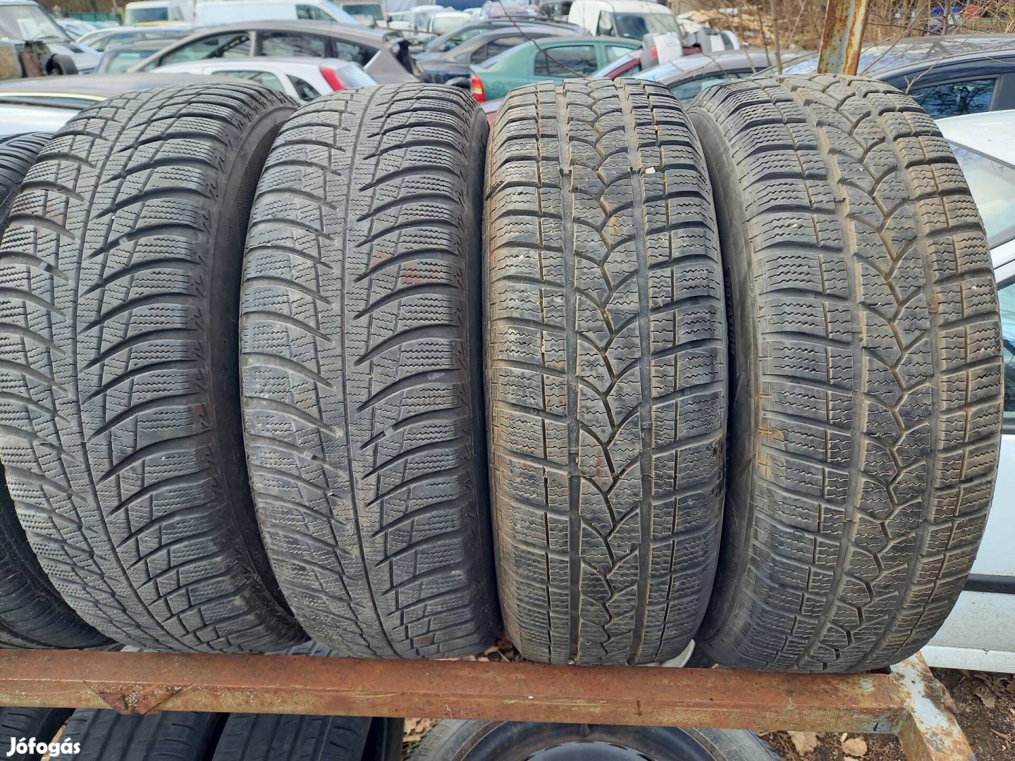 195/65r15 téli gumi 6-7mm 4db