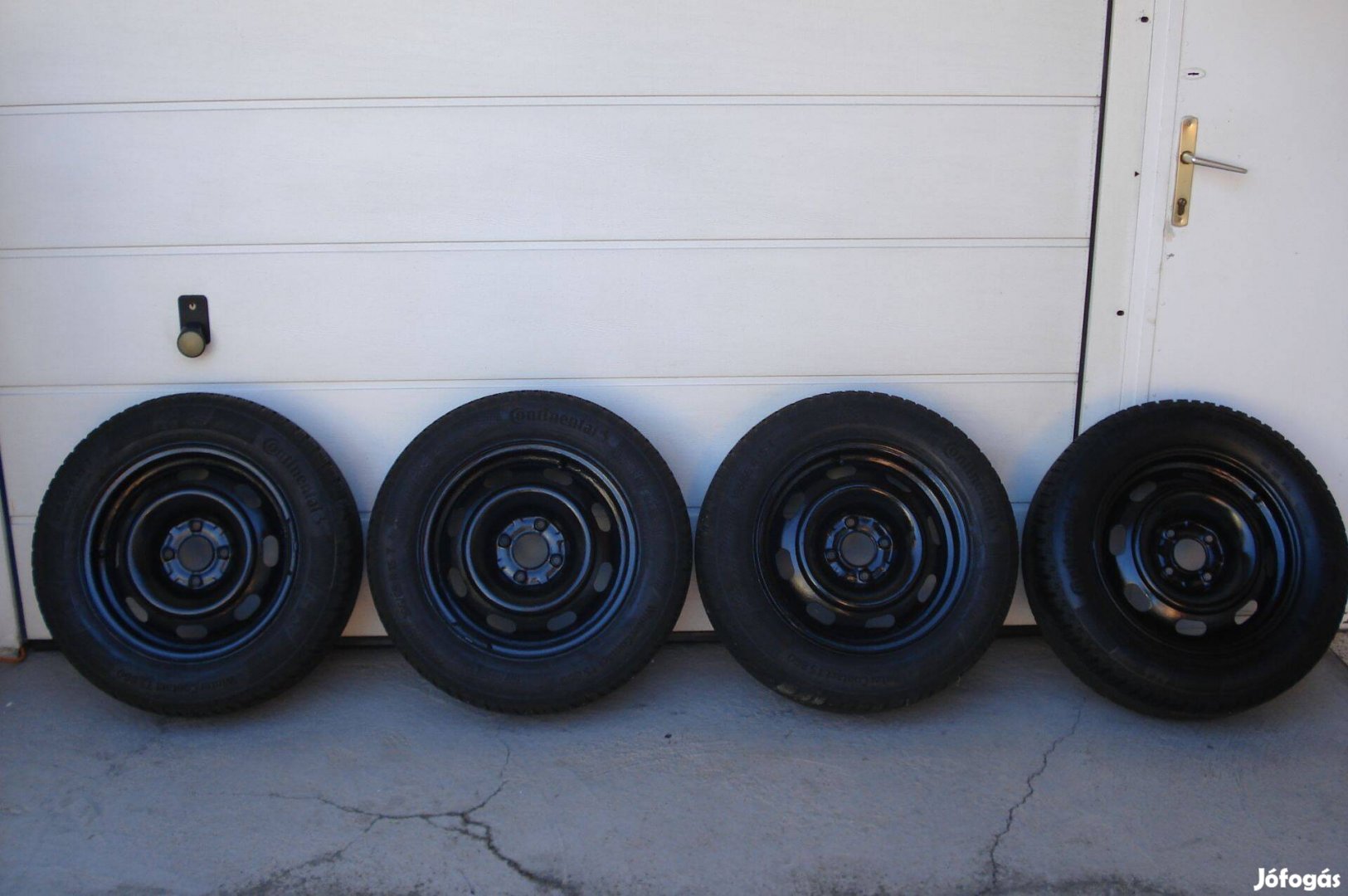 195/65r15 téli gumi felnivel 4db Continental