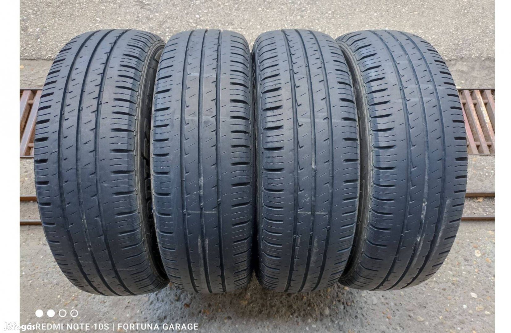 195/70 R15"C Hankook használt teherautó garnitúra