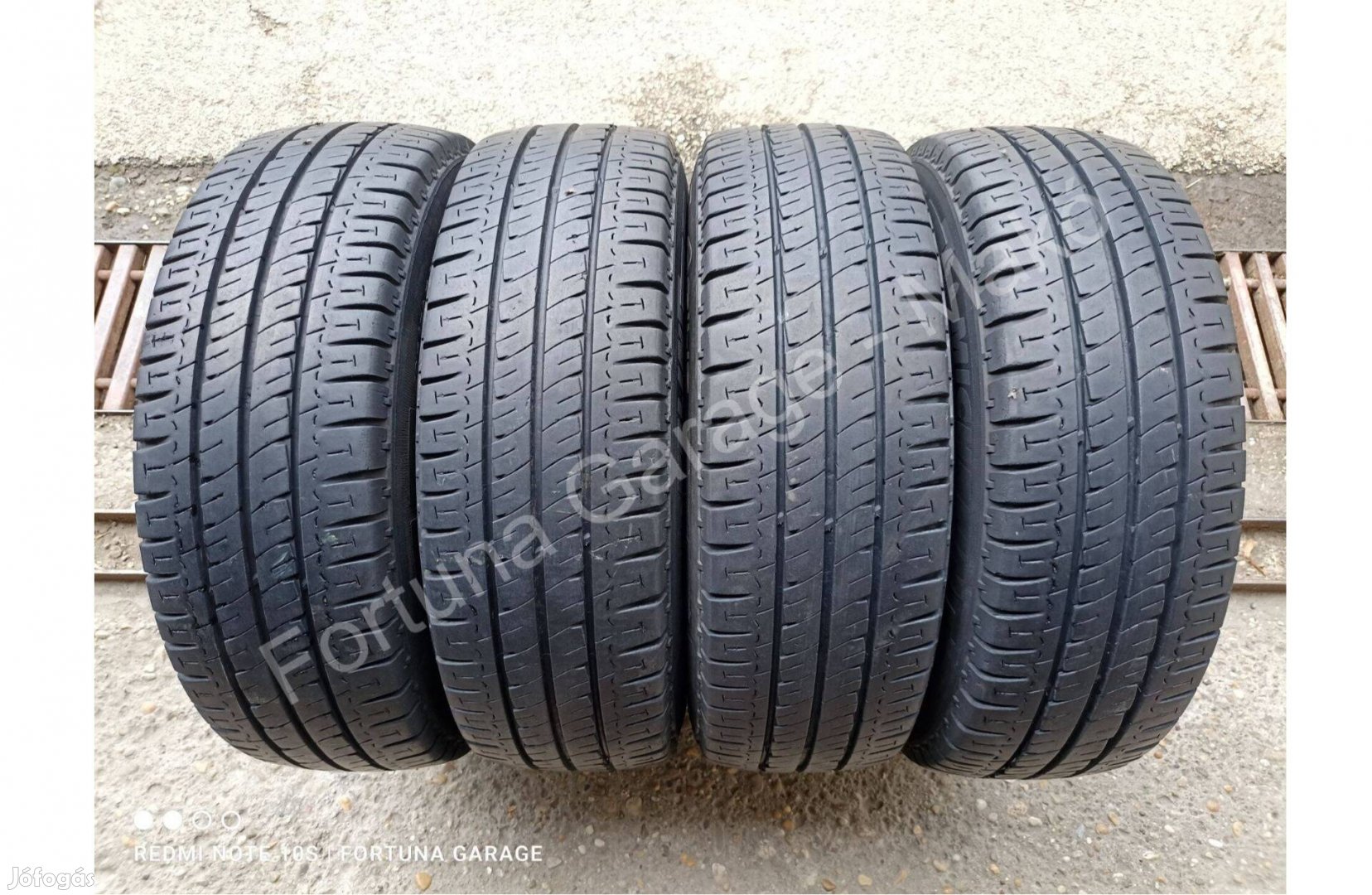 195/70 R15"C Michelin használt kisteher garnitúra