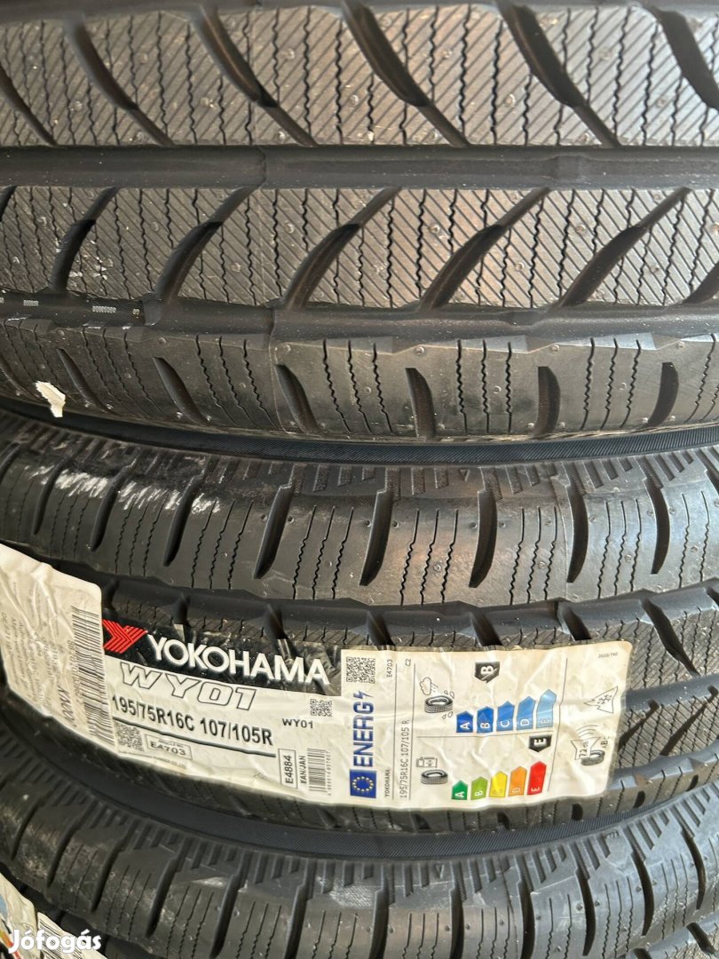 195/75r16C Yokohama téli gumik 