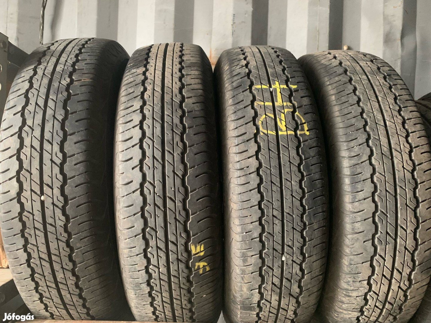 195/80R15 Dunlop nyári gumi Eladó