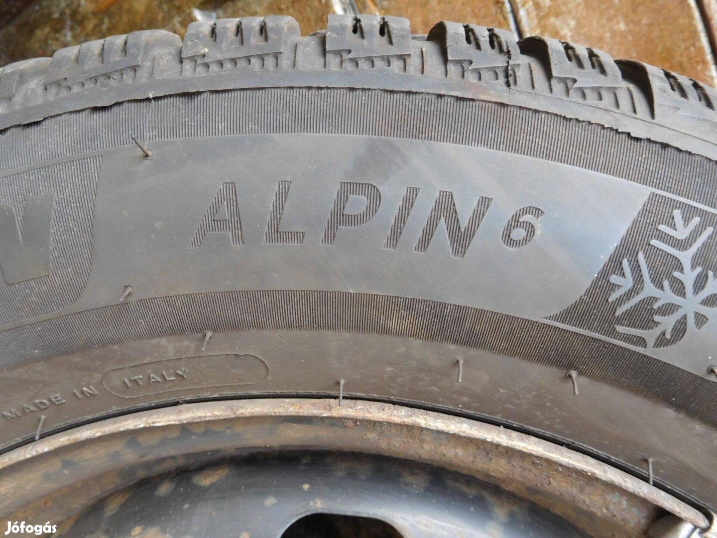 195x65 R15 Michelin Alpin6 téli gumi