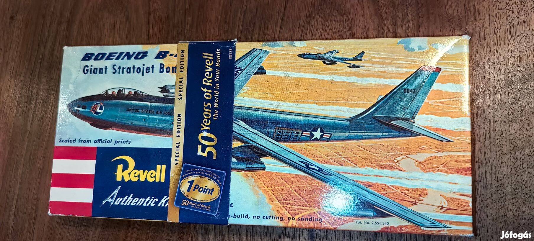 1961 Revell ~ B-47 Stratojet Bomber, 1:113