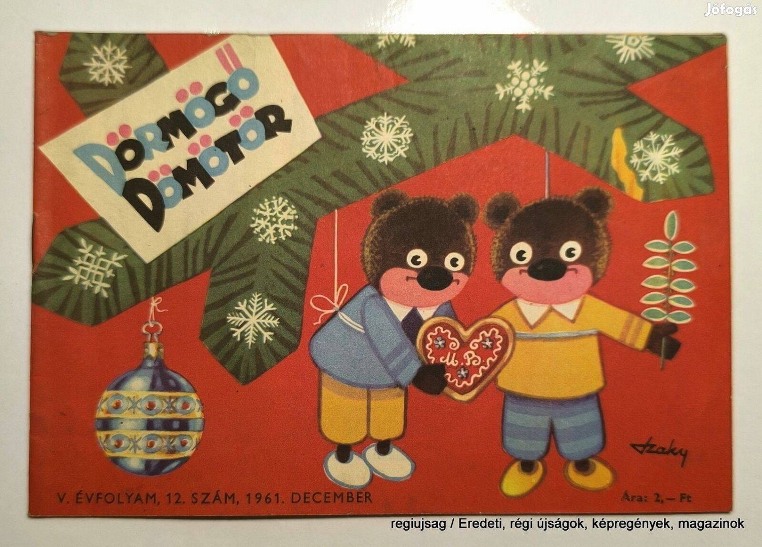 1961 december / Dörmögő Dömötör / Újság - Magyar