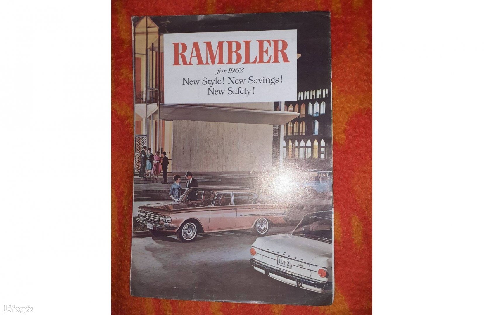 1962 Rambler komplett modellprogramm USA prospektus