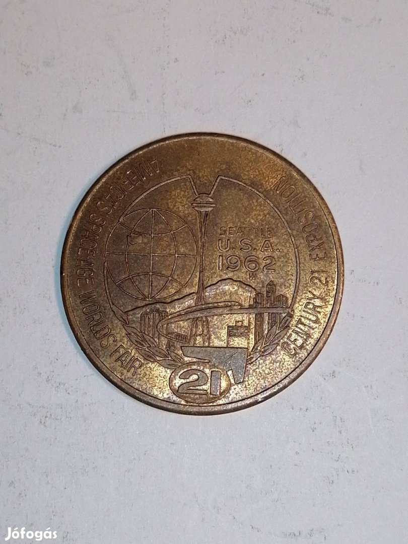 1962 Seattle űrkorszak one dollar