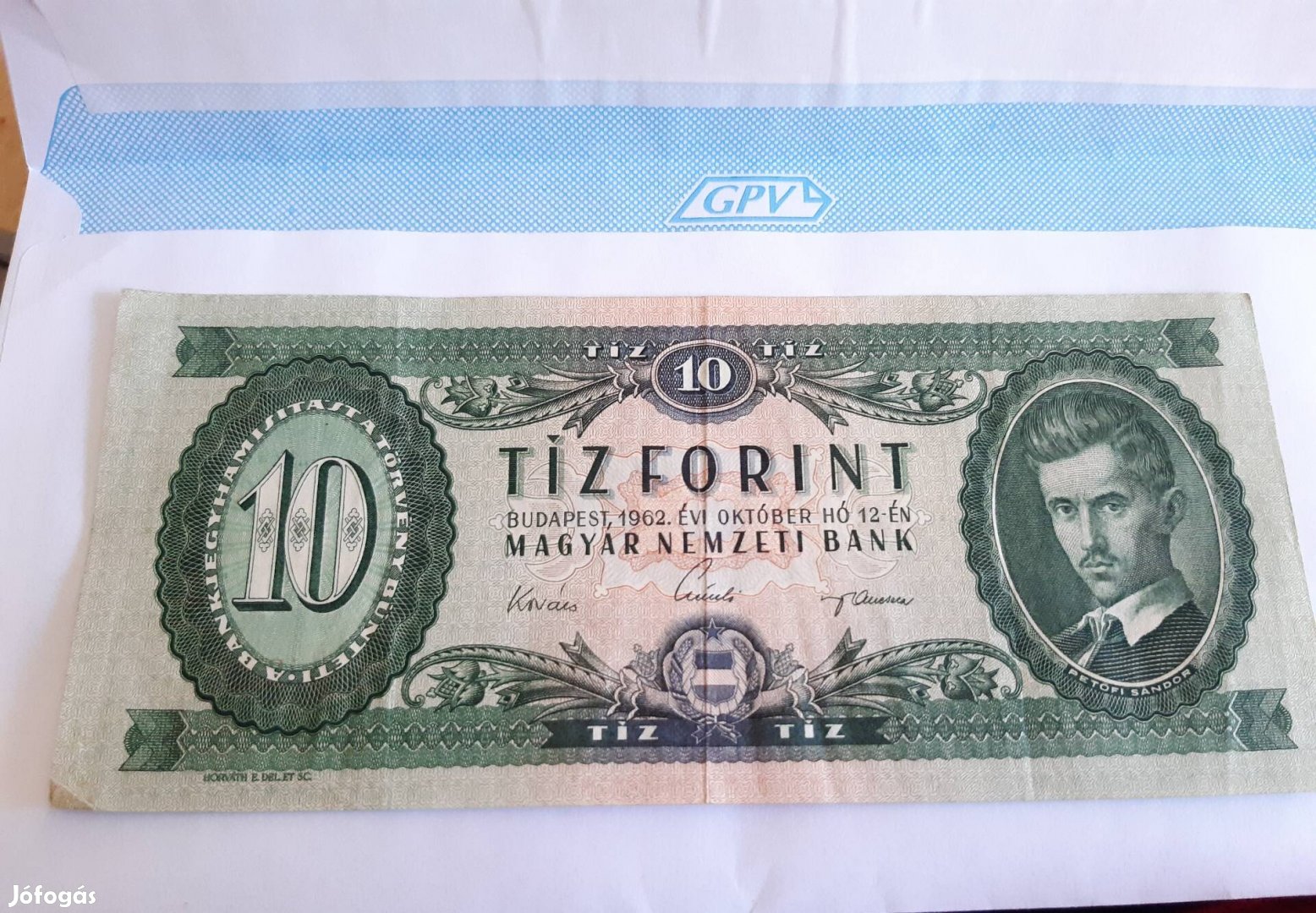 1962 es Petőfi 10 forintos 