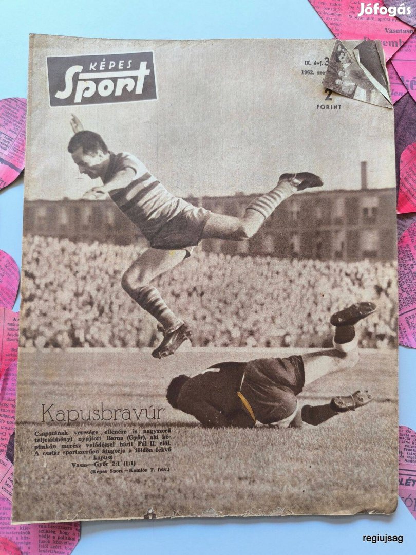 1962 szeptember 11 / Képes Sport / Újság - Magyar / Ssz.: 27573