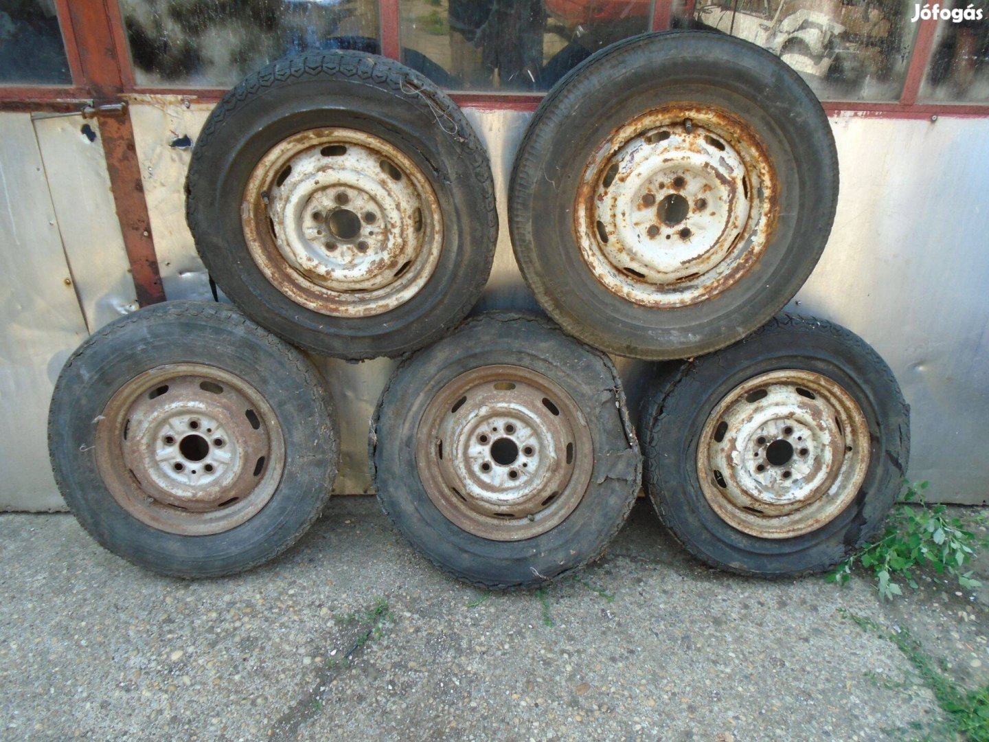 1963 Fiat 1500 L felni szett 14" kerék eladó