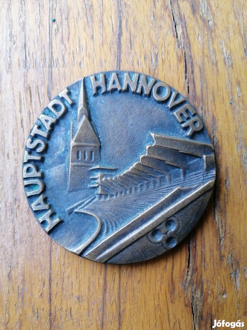 1963 Hannover haupstadt plaket