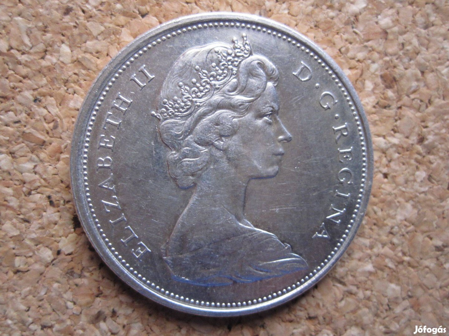 1967 Kanada 50 Cent .800 ezüst