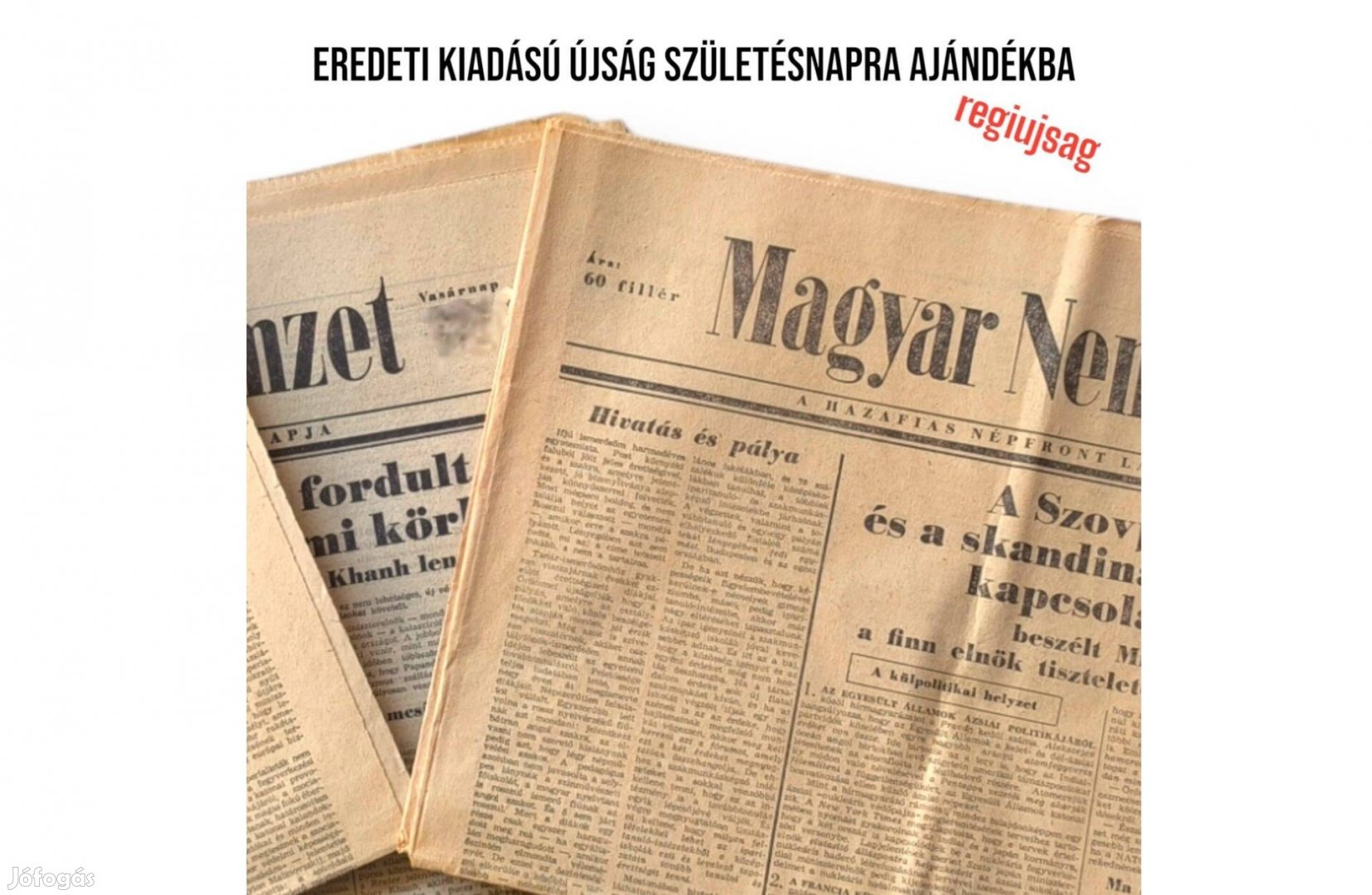 1967 április 21 / Magyar Nemzet / Eredeti szülinapi újság :-)