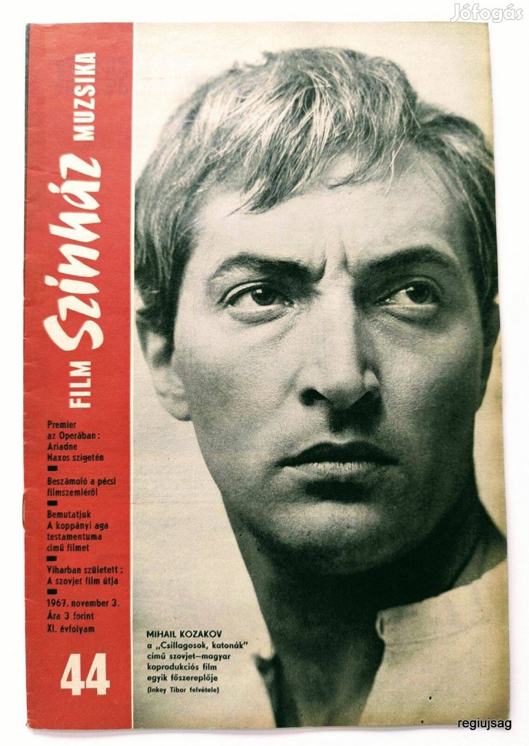 1967 november 3 / Film Színház Muzsika / Újság - Magyar