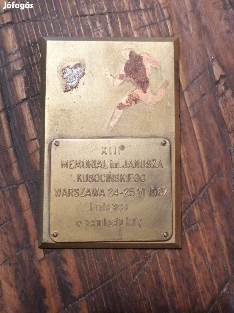 1967 sport emlék plaket