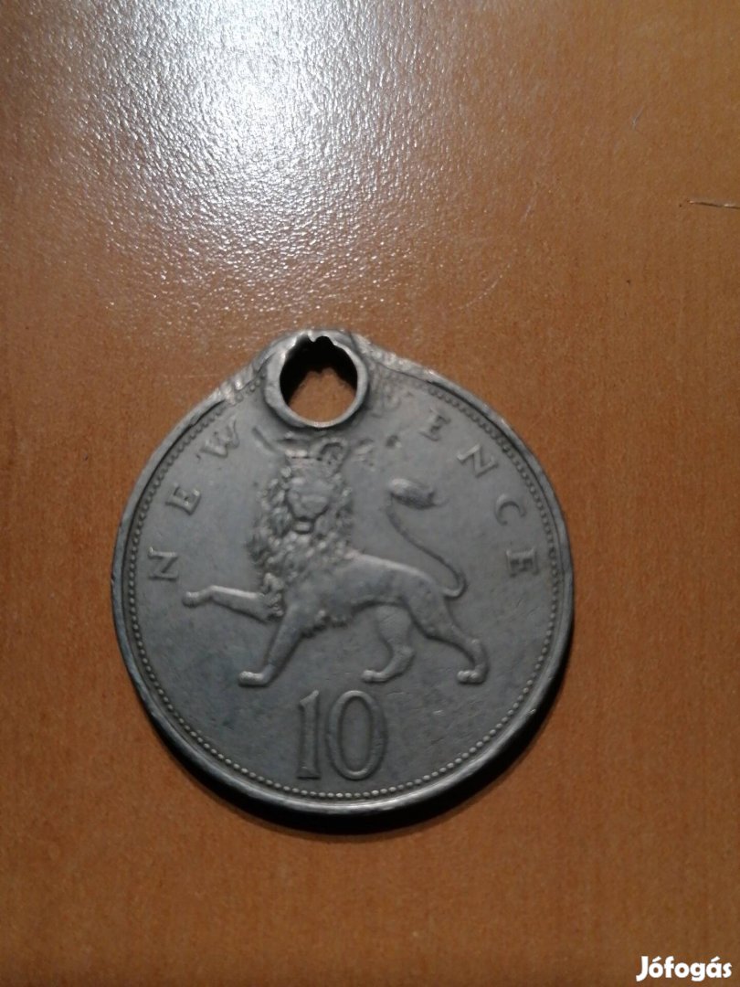 1968 10 pence medál