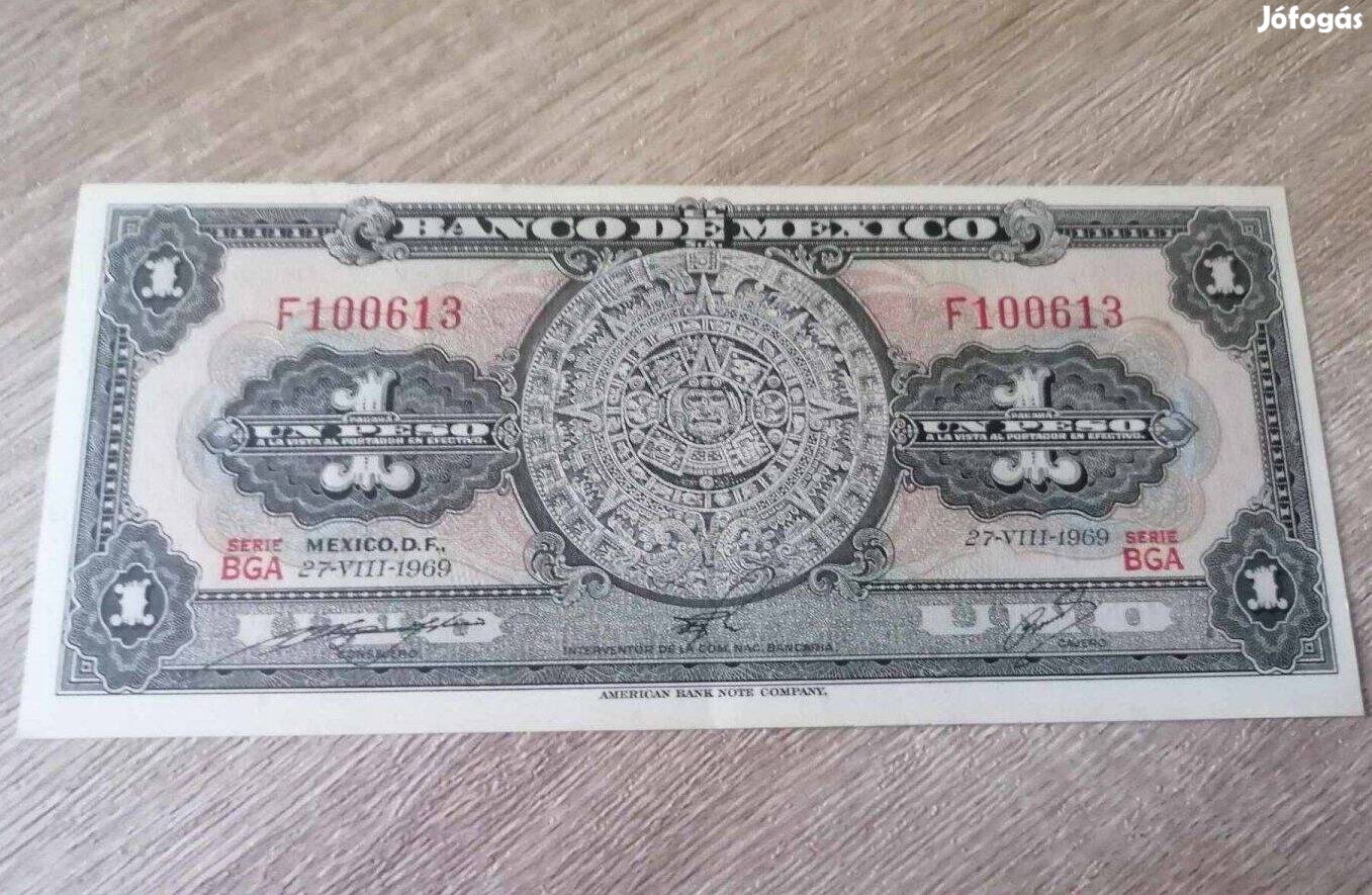 1969/ 1 Peso Mexikó