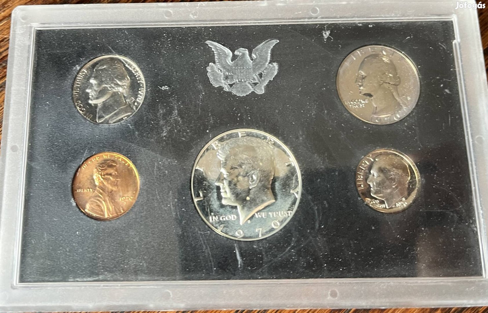 1970 S proof forgalmi sor USA ezüst érem