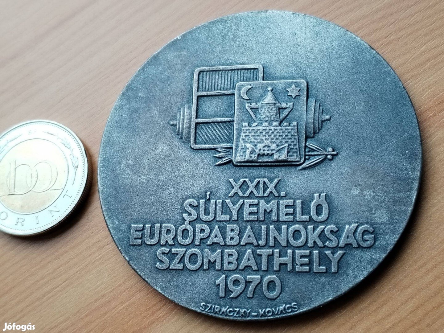 1970 Szombathely XXIX. Súlyemelő Europa Bajnokság jelzet db