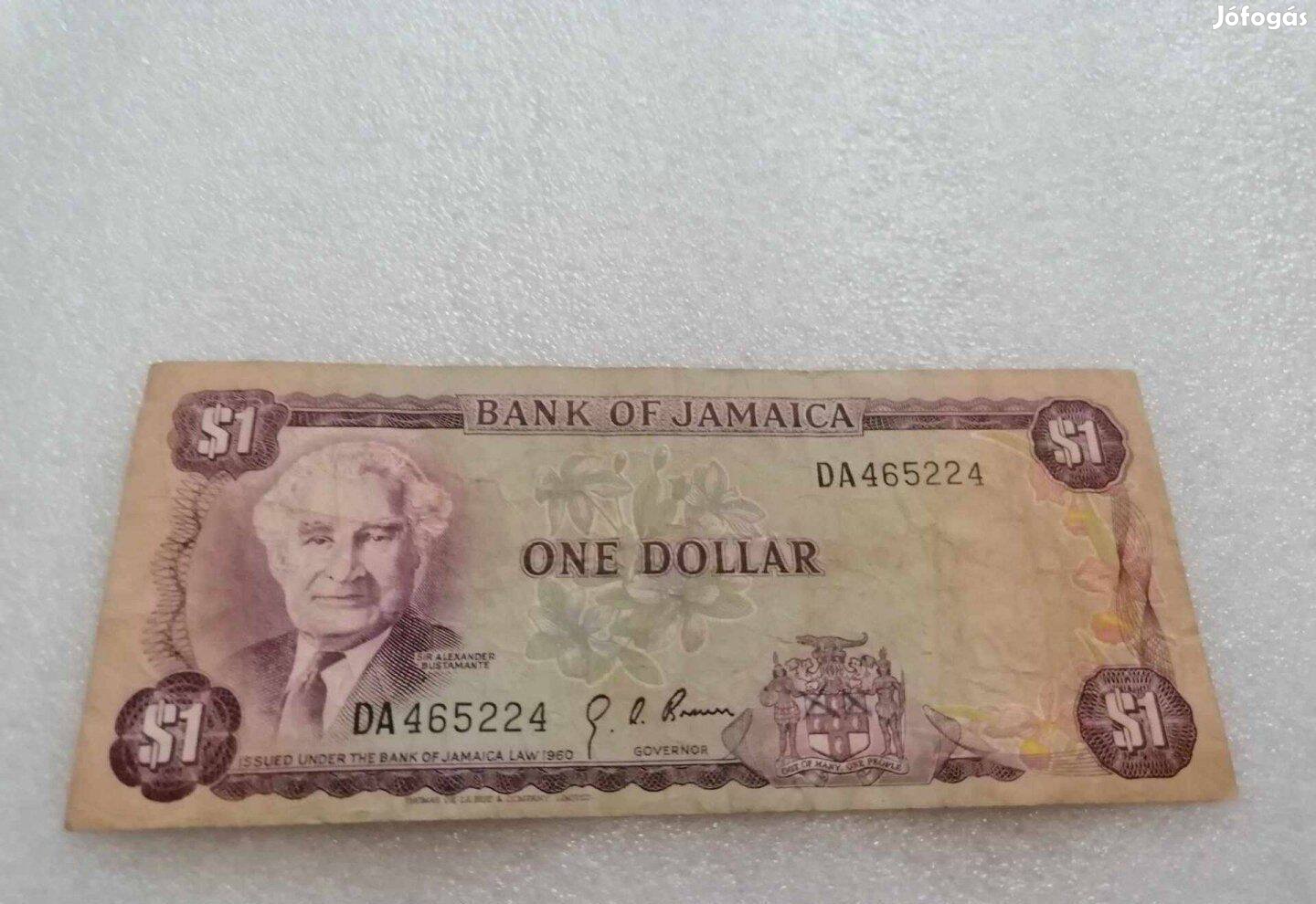 1970 / 1 Dollár Jamaica (E4)