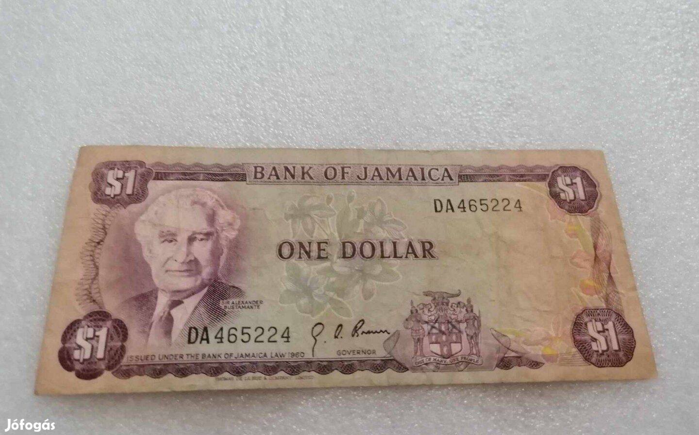 1970 / 1 Dollár Jamaica (E4)