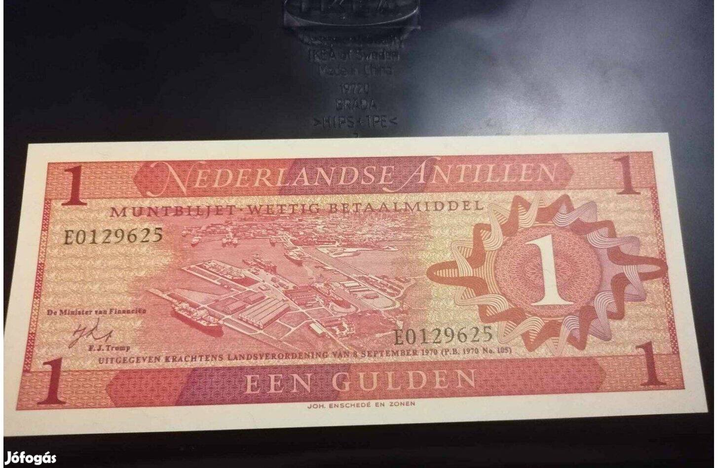 1970 / 1 Gulden UNC Holland Antillák (MM)