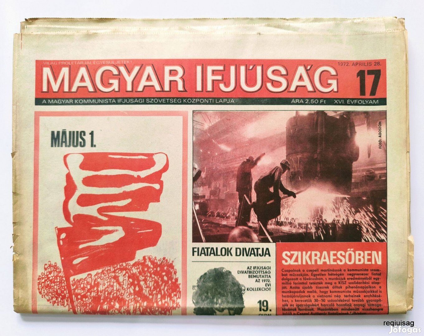 1972 április 28 / Magyar Ifjúság / Újság - Magyar / Ssz.: 27809