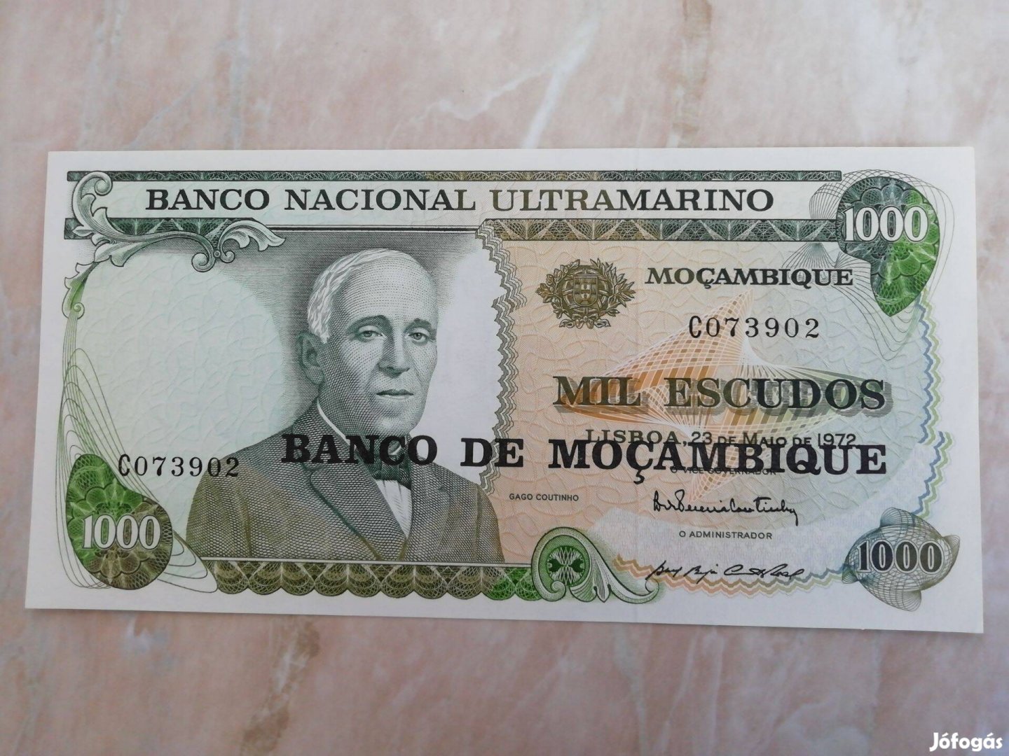 1972-es Mozambik 1000 escudo