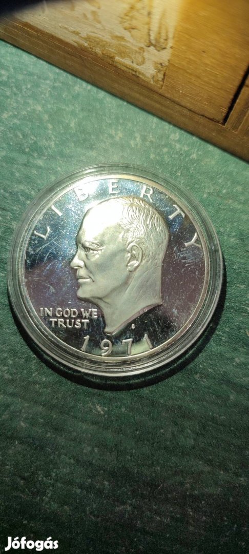 1972-es évek Eisenhower ezüst dollár proof 40% ezüst 