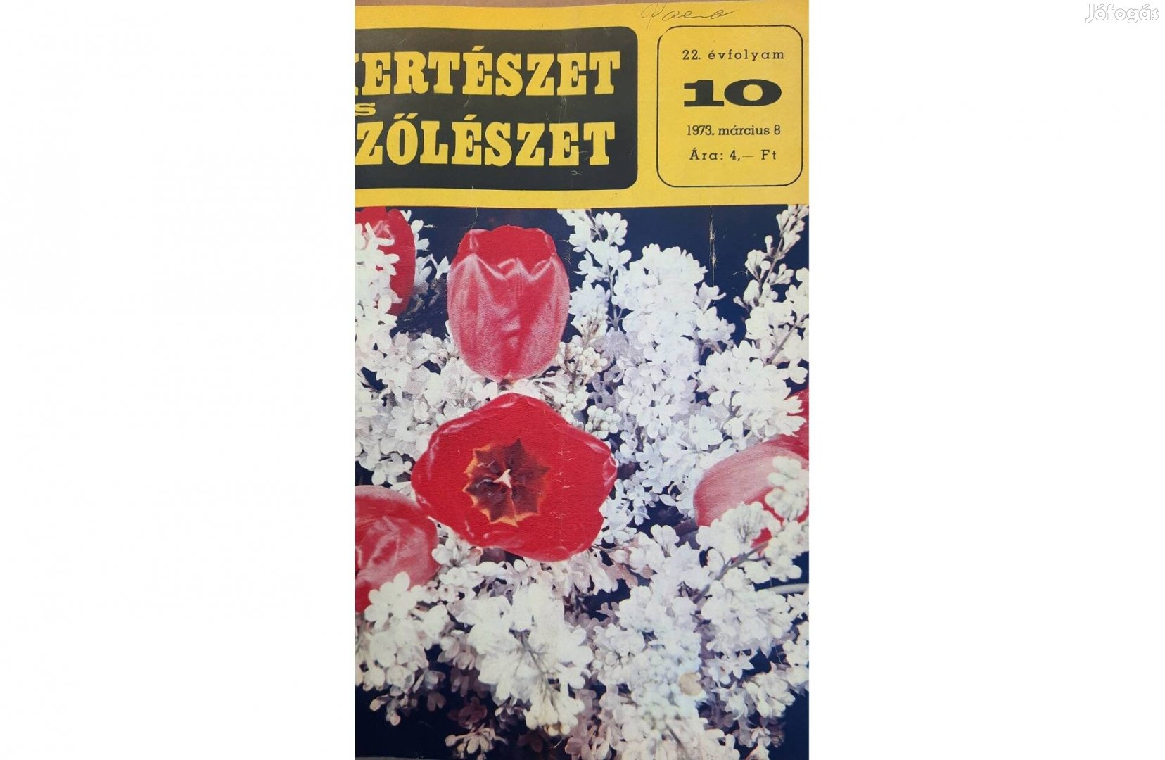 1973-as Kertészet és szőlészet újságok bekötve eladóak