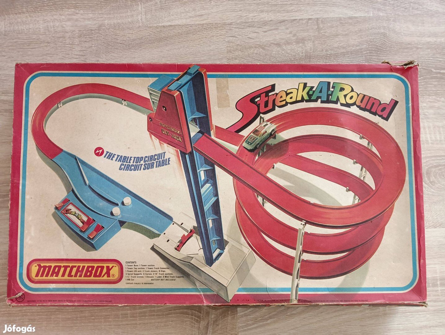 1975 Matchbox 'Streak-A-Round' Set S-900