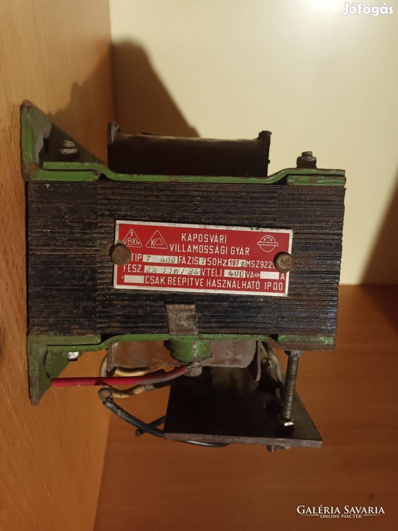 1975, Kaposvári Villamossági Gyár Biztonsági Transzformátor