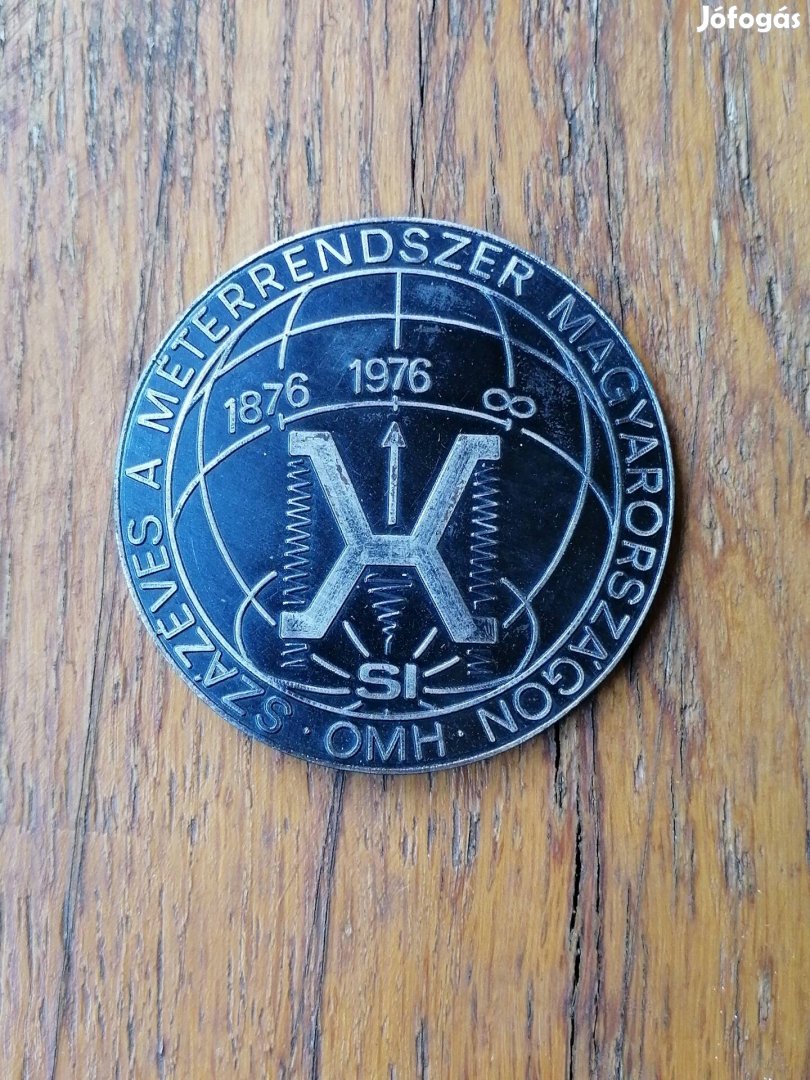 1976 Országos Mérésügyi Hivatal plaket