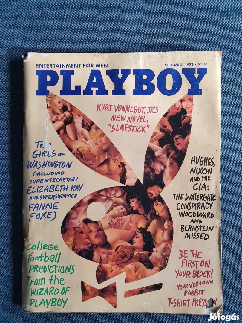 1976.sept.eredeti Playboy magazin