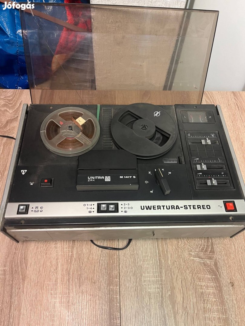 1977 Unitra Uwertura STEREO M 1417S magnetofon