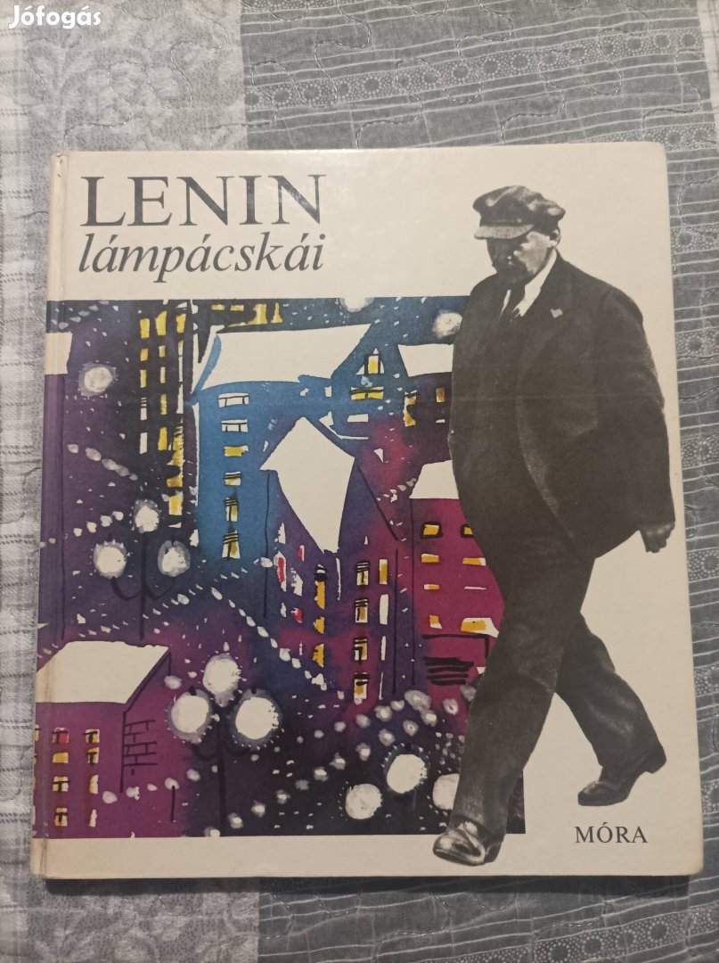 1977es  Lenin lámpácskái (Móra) ritka könyv 