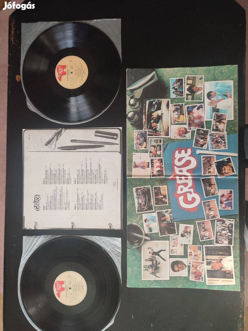 1978as Gréase bakelit Francia nyomás használt jó állapotu