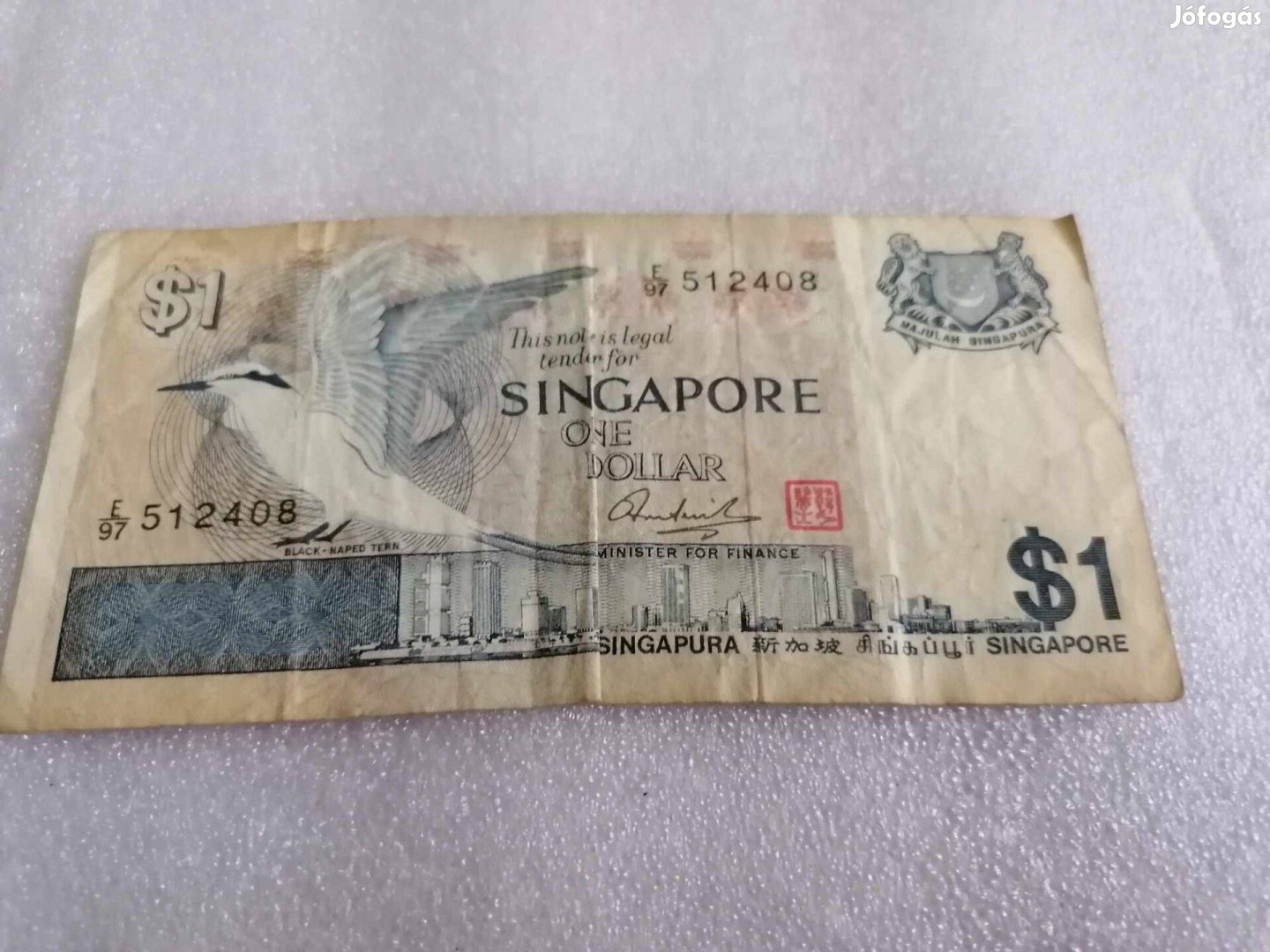 1979 / 1 Dollár Singapore Vizjeles