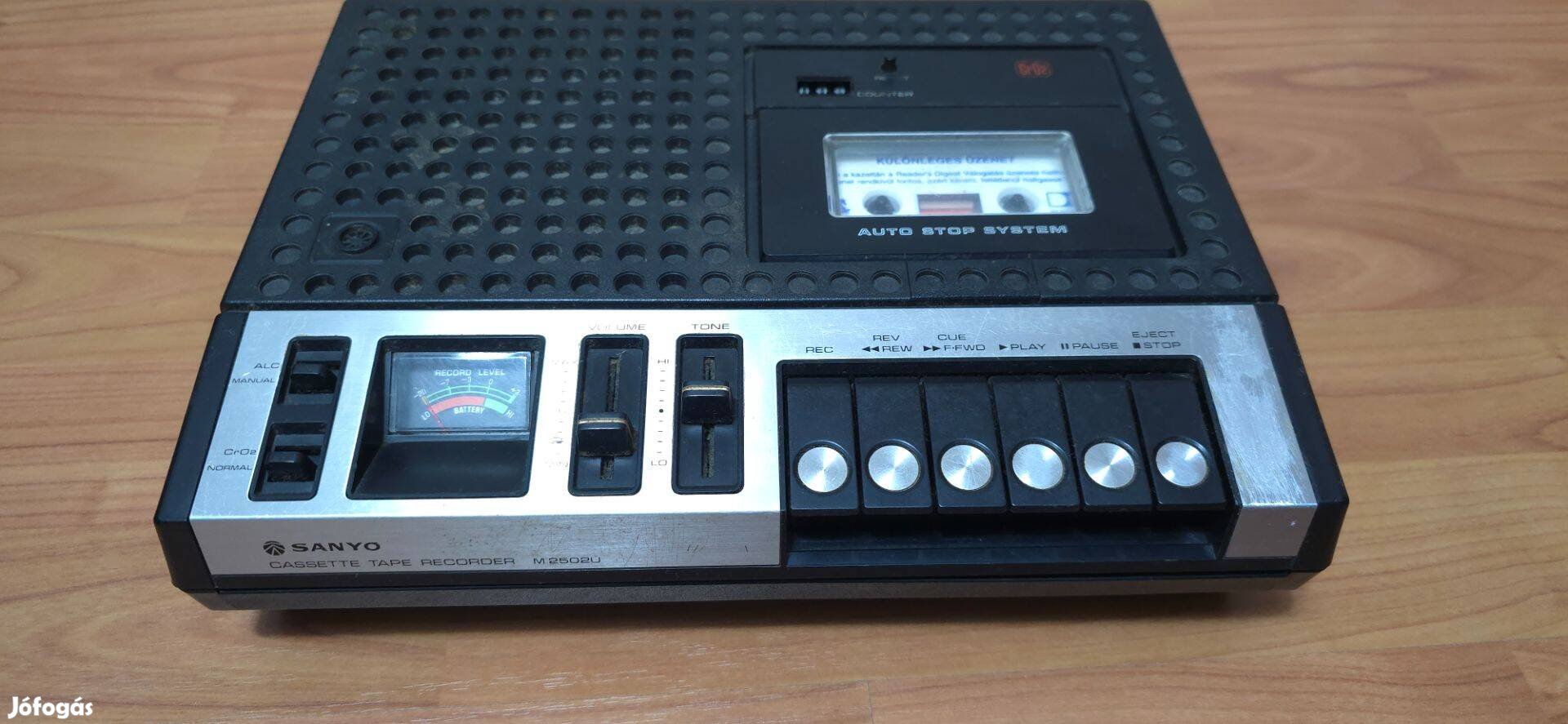 1979-es Sanyo magnetofon M2502