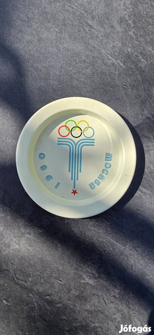 1980 Moszkvai olimpia kis fém tál