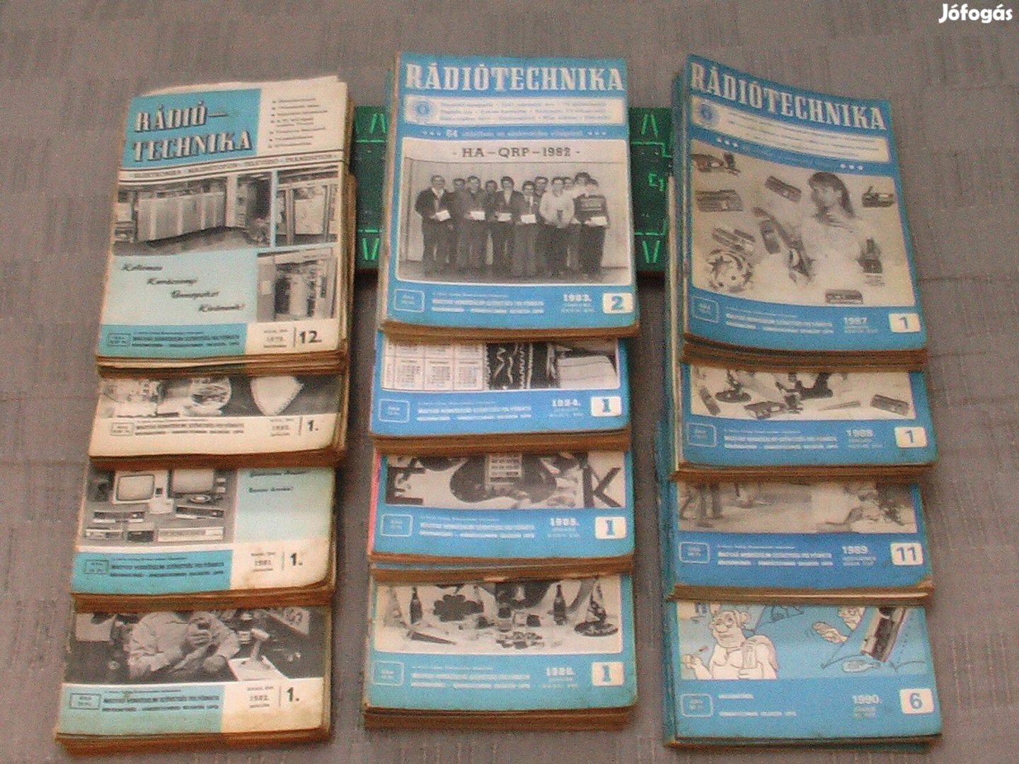 1980 - 1990 Rádiótechnika folyóiratok