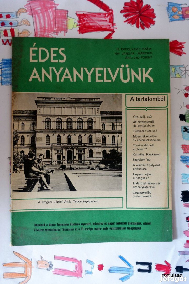 1981 január - március / Édes Anyanyelvünk / Újság - Magyar