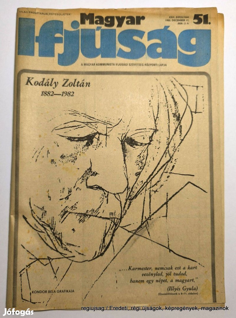 1982 december 17 / Magyar Ifjúság / Újság - Magyar