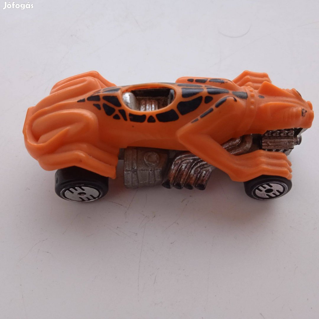 1985 Mattel Hot Wheels Orange Tiger Race Die Cast htf, Animal