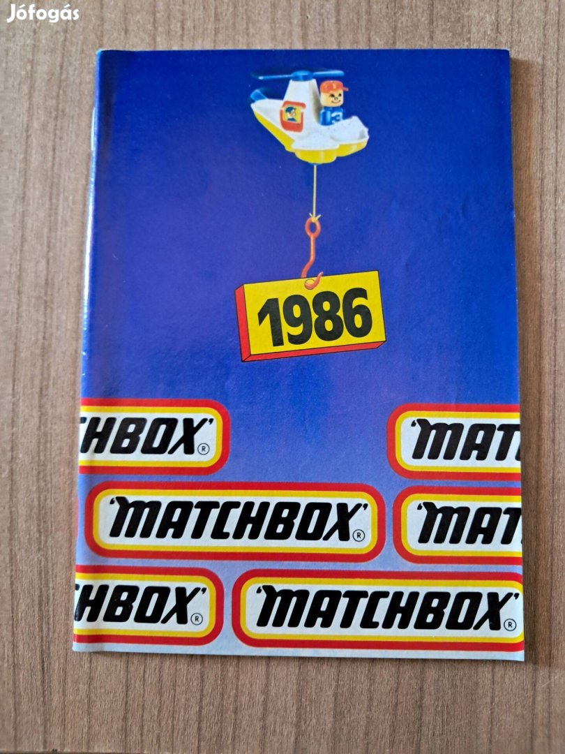 1986 Matchbox kisfüzet