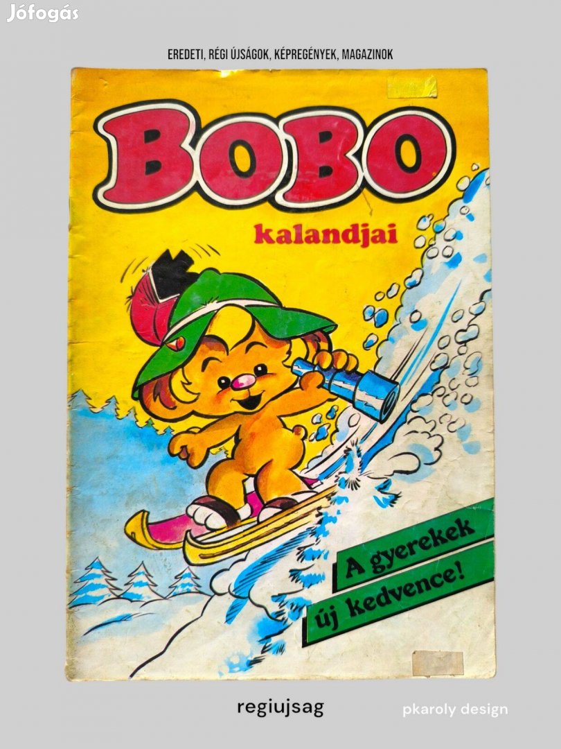 1986 / Bobo #1 / Képregény Ssz.: 29564