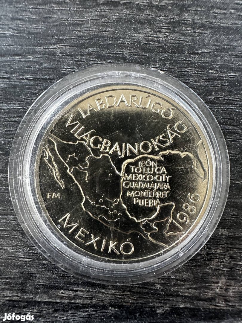 1986-os Labdarúgó VB Mexikó 100 Forint 1985 BP 