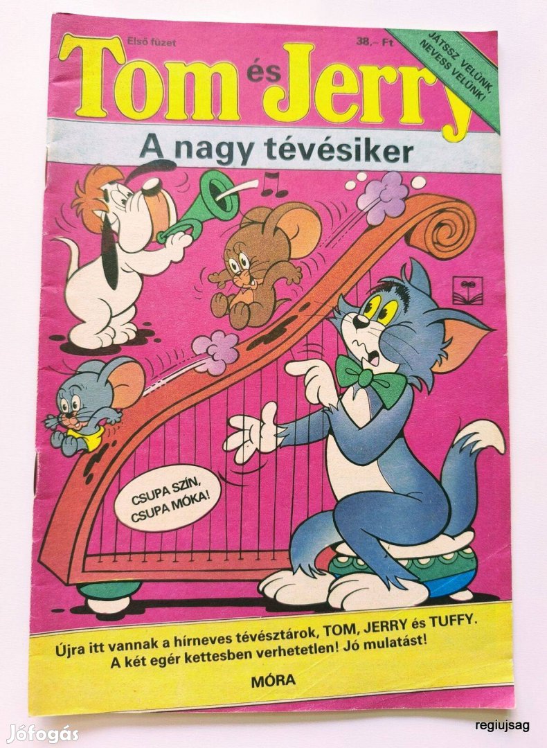 1987 / Tom és Jerry (Móra - Fabula) #1 / Újság - Magyar